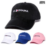 LOCOHAMA STRAP BACK CAP【WHITE/BLACK/BLUE/PINK】発売
