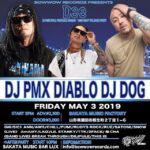 【DJ PMX出演情報】5月3日（金）DEE “DIABLO 「AIM HIGH 」リリースパーティー” at MUSIC FACTORY 山形県酒田市