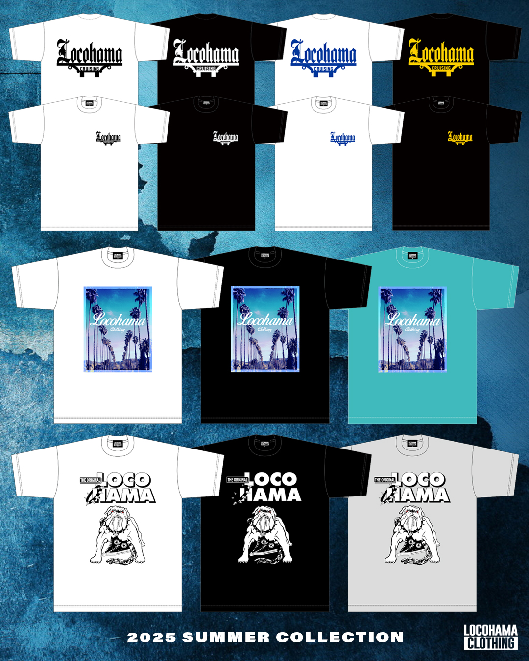 LOCOHAMA CLOTHING 2025 Summer 新作発売